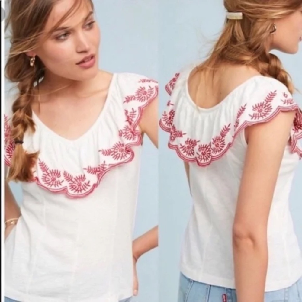 Moulinette Soeurs By Anthropologie Julietta Top